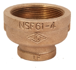 GALVANIZED RED COUPLING 1/2X3/8