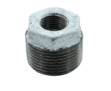 GALVANIZED HEX BUSHING 1/2X3/8