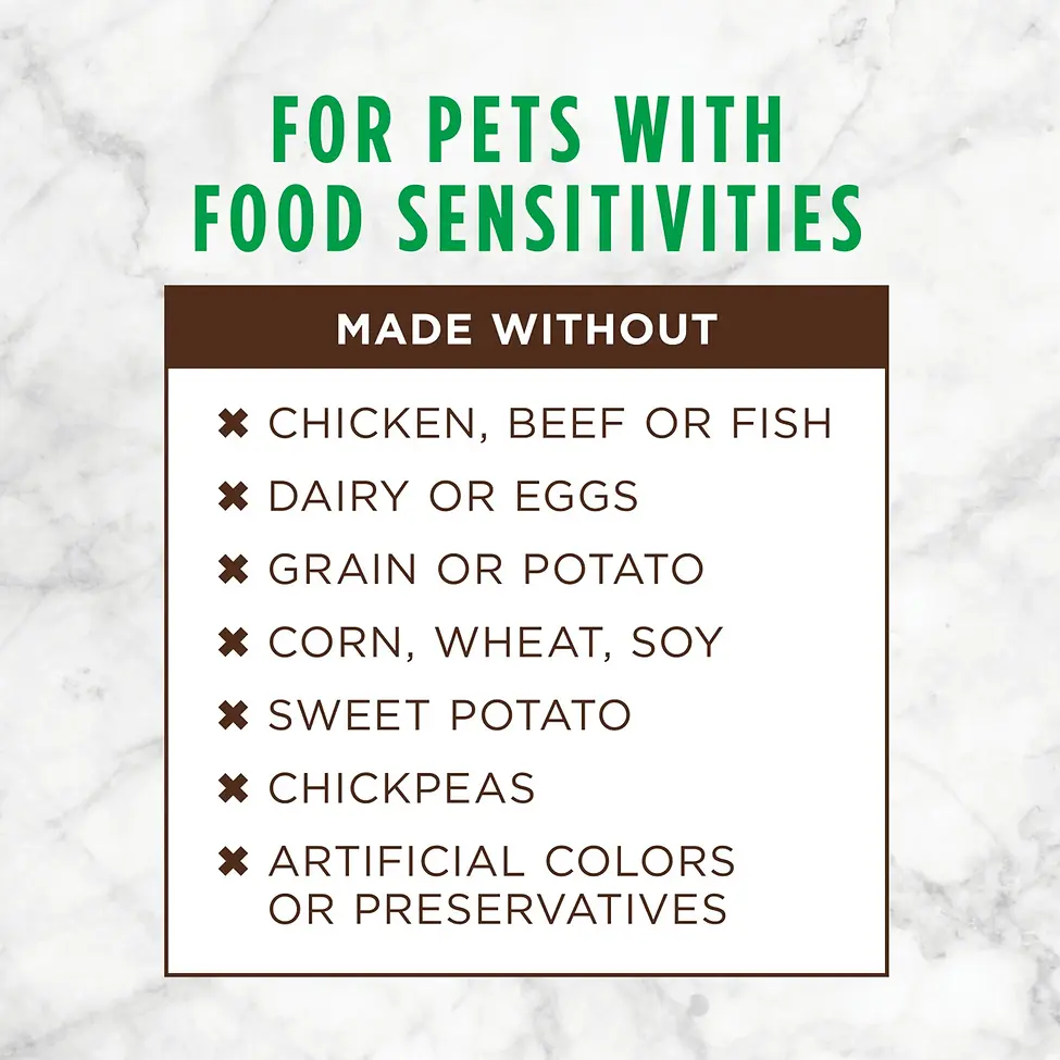 Limited Ingredient Diet Grain-Free Real Lamb Recipe Freeze-Dried Raw Coated Dry Dog Food 20 lb