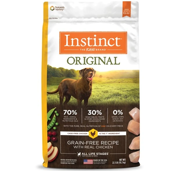 Original Grain-Free Real Chicken Recipe Dry Recipe Dog Food 22.5 lb
