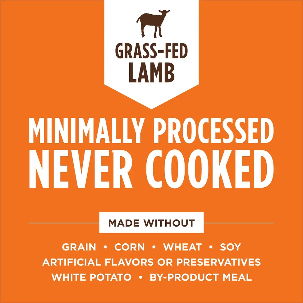 Raw Boost Mixers Grass-Fed Lamb Recipe Freeze-Dried Dog Food Topper 5.5 oz