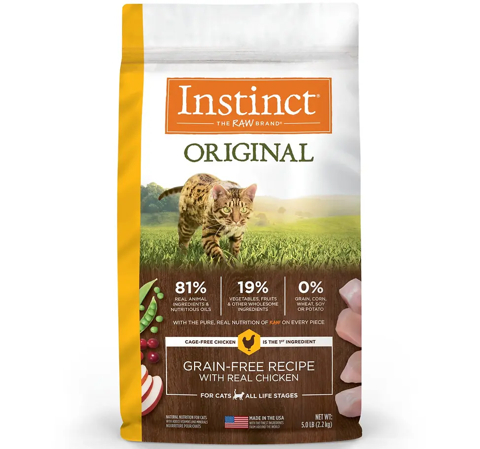 Original Grain-Free Recipe with Real Chicken Dry Cat Food 5 lb