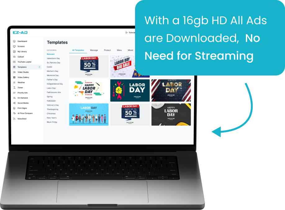 Ez-Ad tv creat & place ads