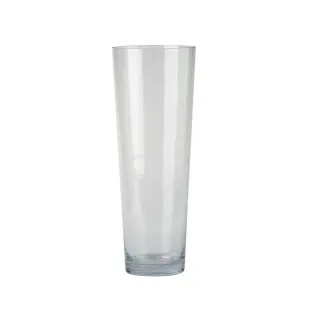35CM CLEAR GLASS VASE