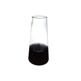 GLASS VASE - BLACK