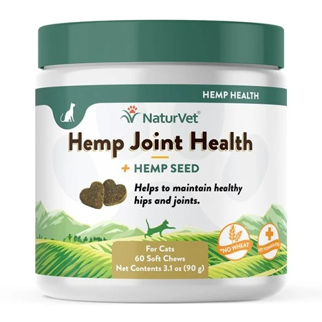 Hemp Joint Health + Hemp Seed for Cats 60 Soft Chews