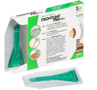 Plus Flea & Tick Cat & Kitten Topical 3-Doses