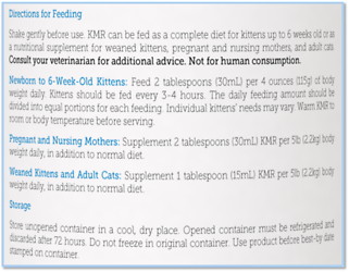 KMR Kitten Milk Replacer Liquid 11 oz
