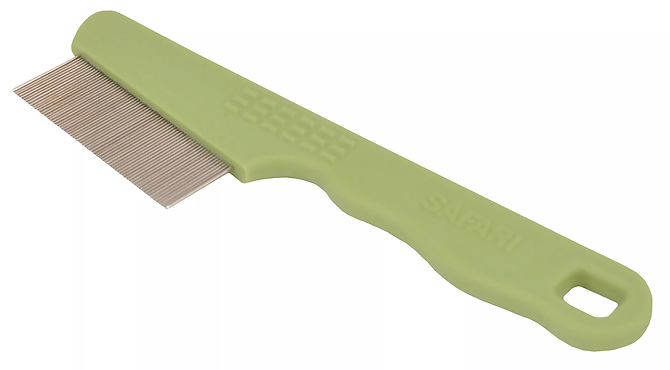 Flea Comb with Extended Handle for Cats