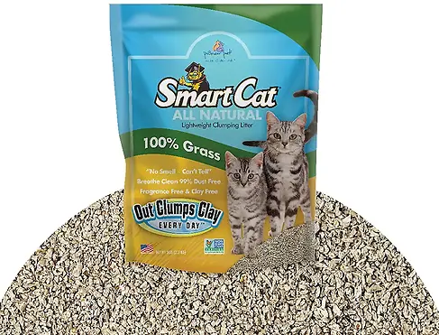 All Natural Lightweight Clumping Litter 100% Grass 5 lb