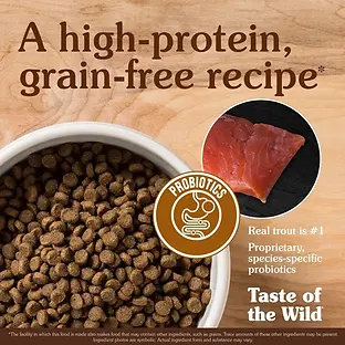 Canyon River Feline Recipe with Trout & Smoke Flavored Salmon Grain-Free Dry Cat Food 14 lb