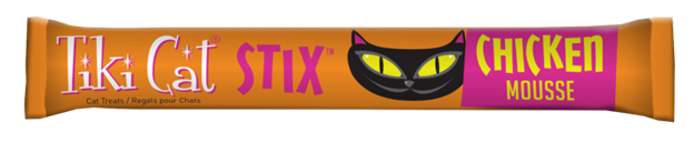 Tiki Cat STIX Chicken in Creamy Gravy Wet Treat for Cats 3 oz