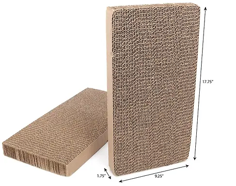 Corrugated Double Replacement Cat Scratcher