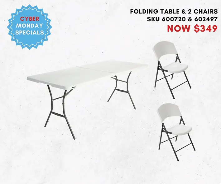 Lifetime White Granite Light Folding Chair