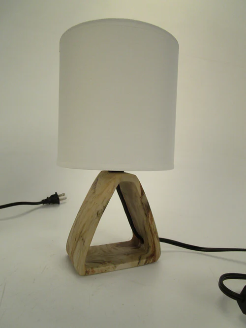 DECORATIVE TABLE LAMP E27 CHOCOLATE