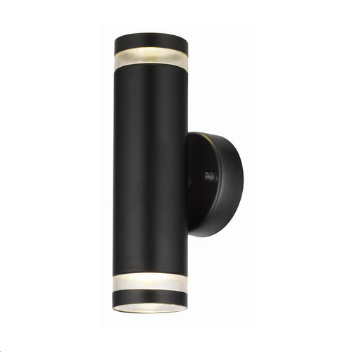 WALL LIGHT - OUTDOOR - DECORATIVE - BLACK