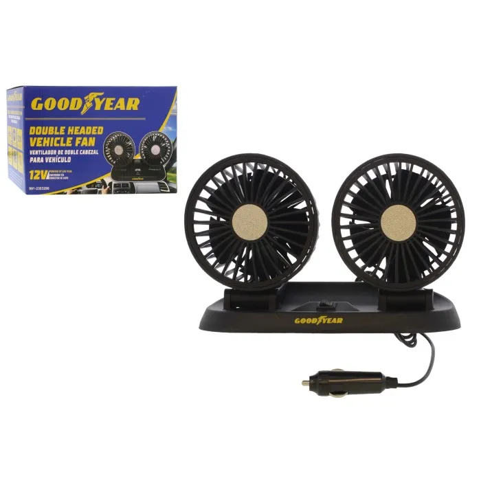 4" DOUBLE HEAD ELECTRIC FAN