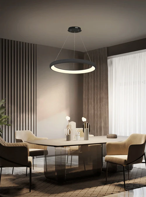 DECOR HANGING CEILING LED 38W BLACK