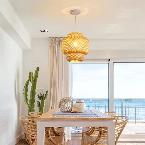 LAMP HANGING CEILING - 40W - BAMBOO