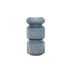VASE 13X25X13 GRAY