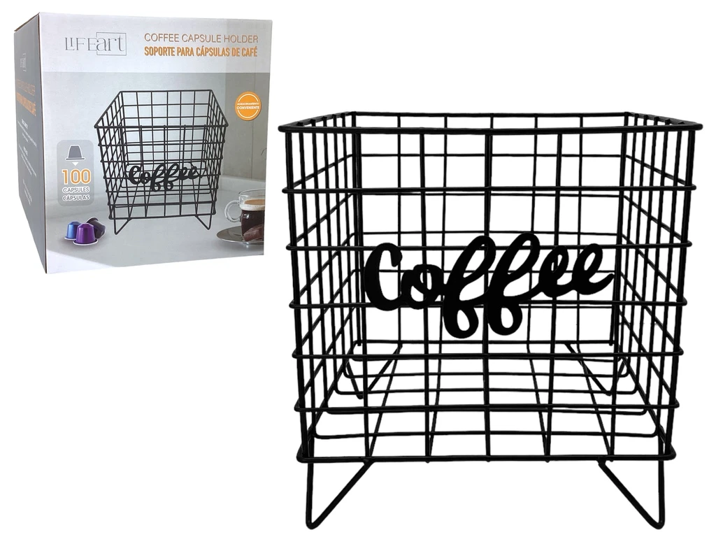 METAL COFFEE CAPSULE HOLDER