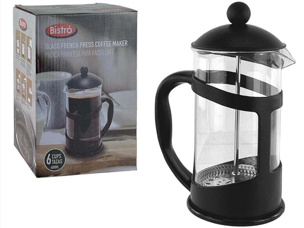 6CUP GLASS FRENCH PRESS COFFEE MAKER