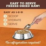 Freeze-Dried Raw Scoopable Pronto Beef Recipe Dog Food 7 oz