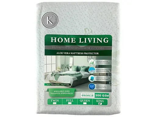 ALOE VERA MATTRESS PROTECTOR - KING