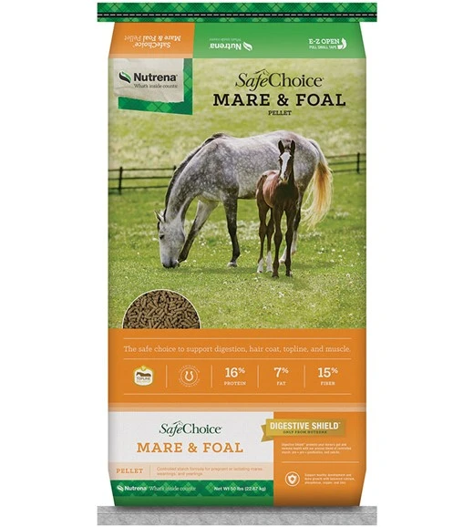 SafeChoice Mare & Foal Pellet Feed 50 lb