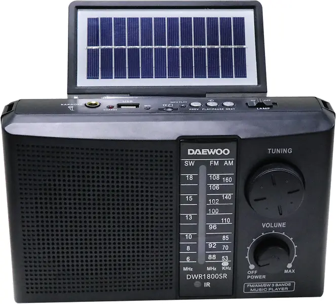 MULTIFUNCTION RECHARGEABLE RADIO