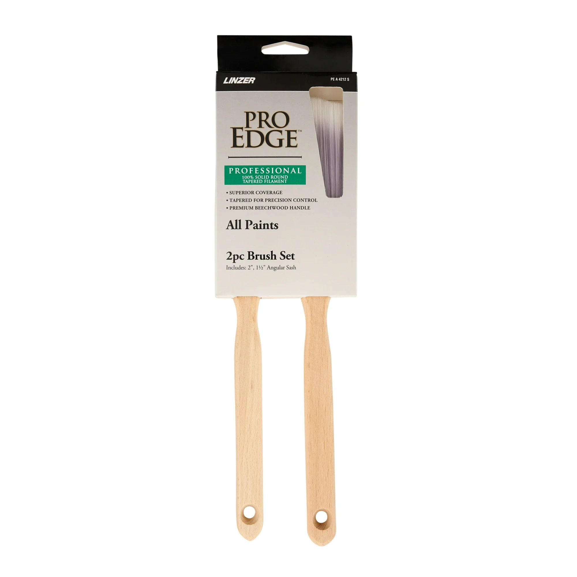 PRO-EDGE CT FORMULA 2-PIECE BRUSH SET