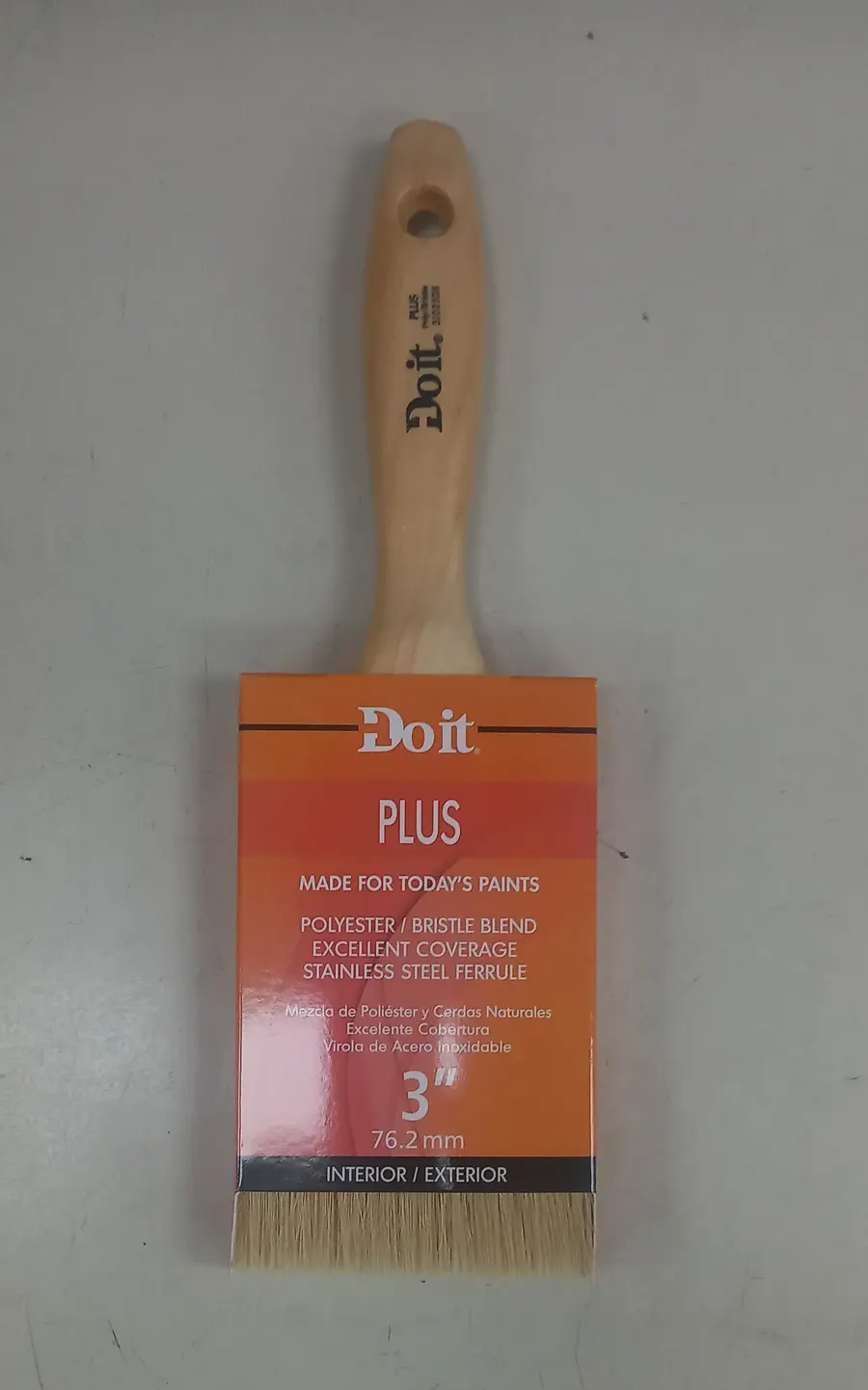 PLUS 3" POLYESTER BRISTLE BRUSH
