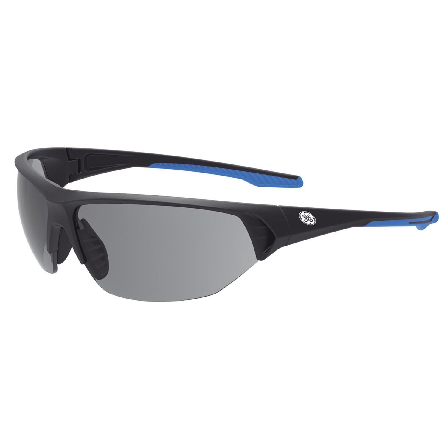 General Electric 06 Series Anti-fog Impact-resistant Safety Glasses Smoke Lens