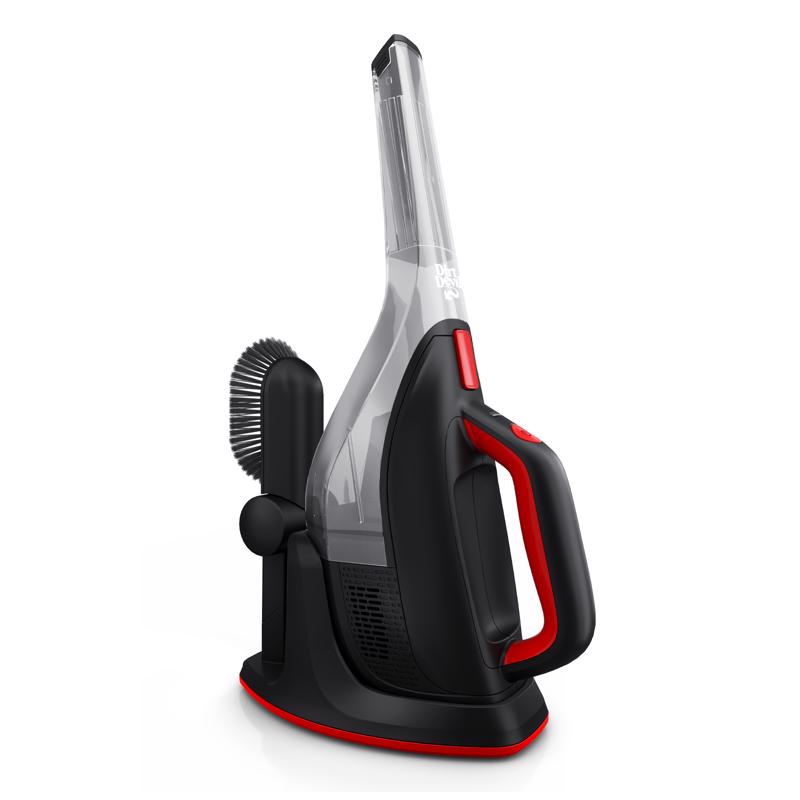 Dirt Devil 12v Cordless Hand Vacuum With Replaceable Filter, Black & Red