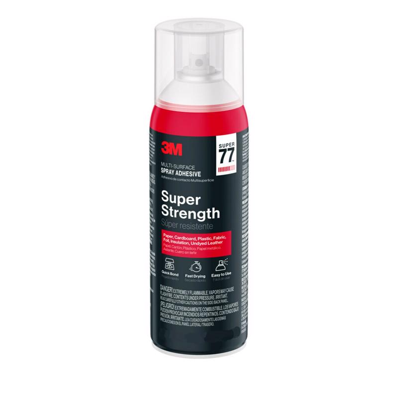 Super 77 Spray Adhesive, Multi-Purpose, 7.3-oz.