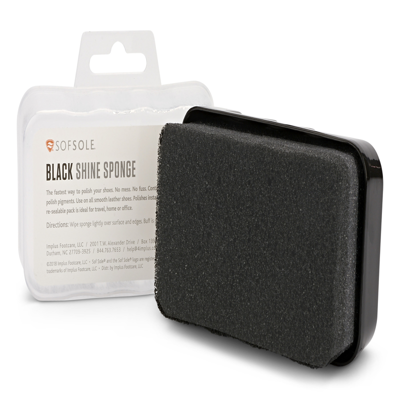 Sof Sole Black Shine Sponge For Leather And Vinyl
