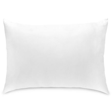 Safdie & Co. Embossed White Standard Pillow - Soft And Comfortable