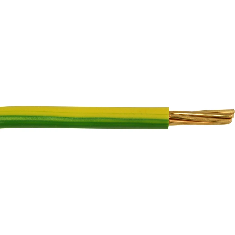 6491X-2.5X100 CABLE - GREEN/YELLOW