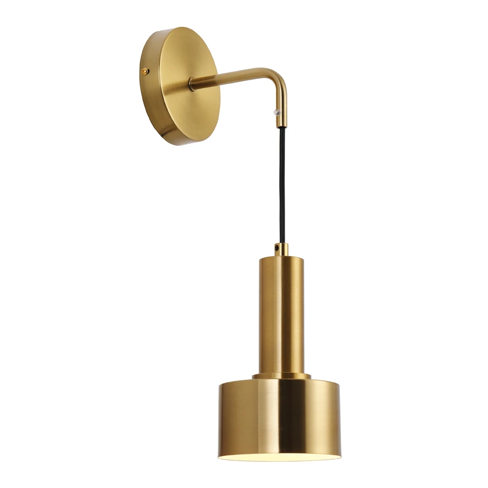 DECORATIVE WALL LAMP E27 - GOLD