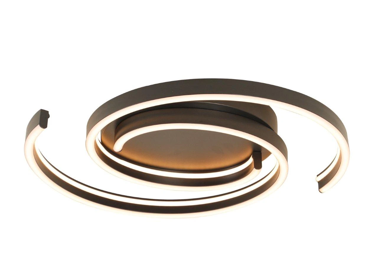 LED CEILING LAMP - 80W - BLACK