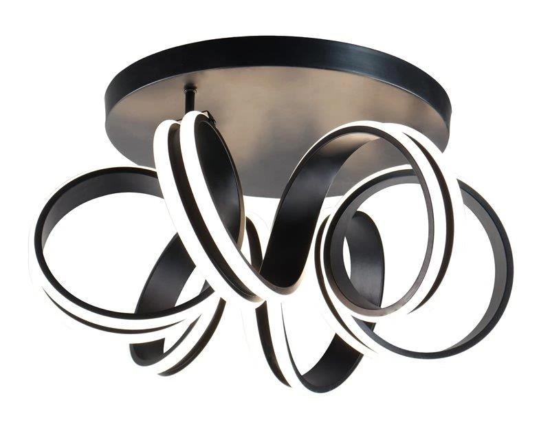 LED CEILING LAMP - 38W - BLACK