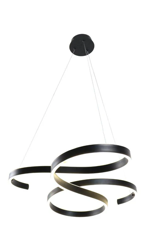 HANGING CEILING LED LAMP - 40W - BLACK