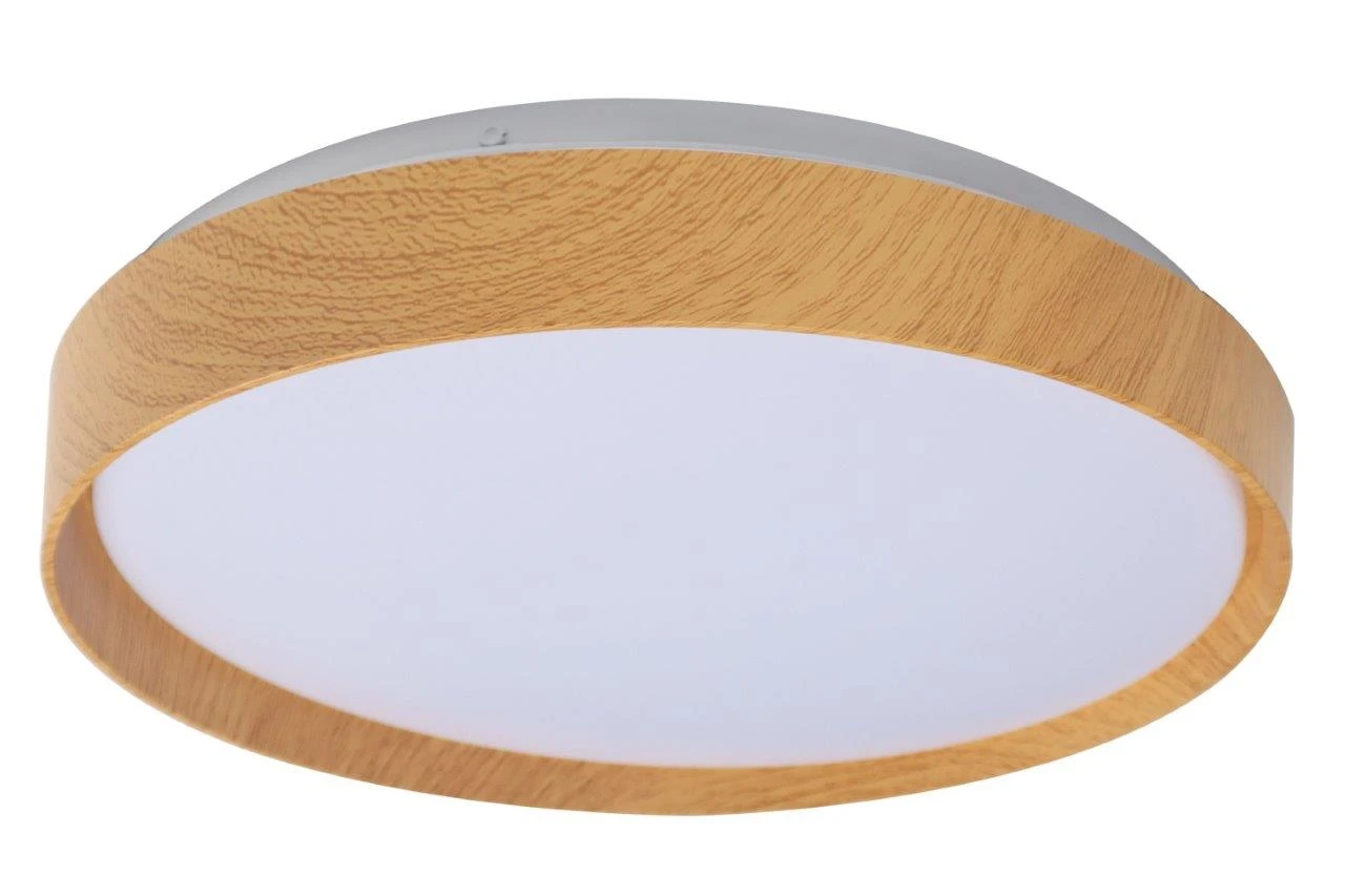 CEILING LIGHT WITH CCT WITCH - 18W - LIGHT WOOD