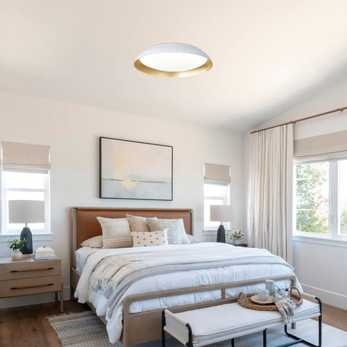 Flush Mount Ceiling Light White – 36 Watt