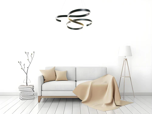 Hanging Ceiling LED Lamp – 40 Watt Black