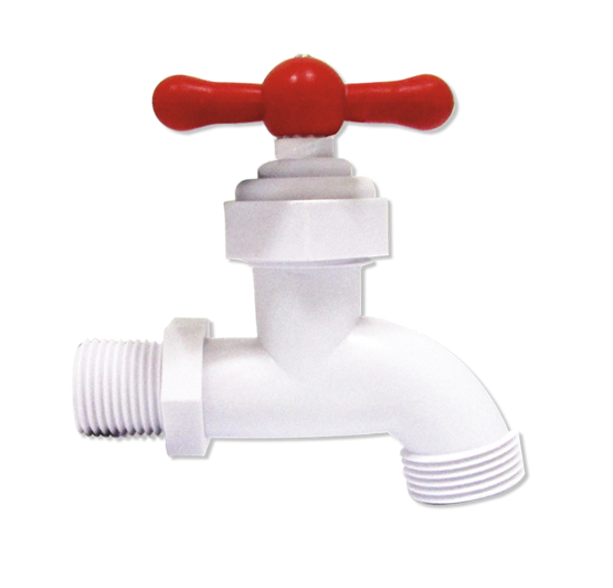 1/2" PVC HOSE BIBCOCK