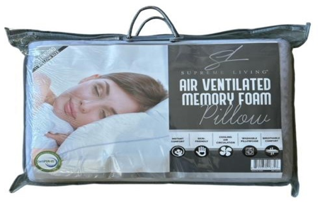 MEMORY FOAM COOLING PILLOW - CHARCOAL