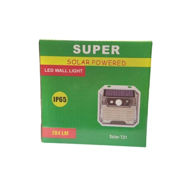 SOLAR POWERED LED WALL LIGHT 264LM