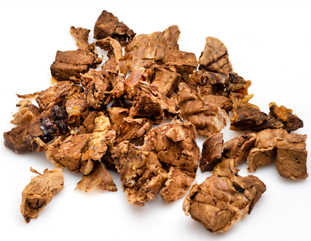 Roasted Beef Lung Tips Dog Chews 16 oz