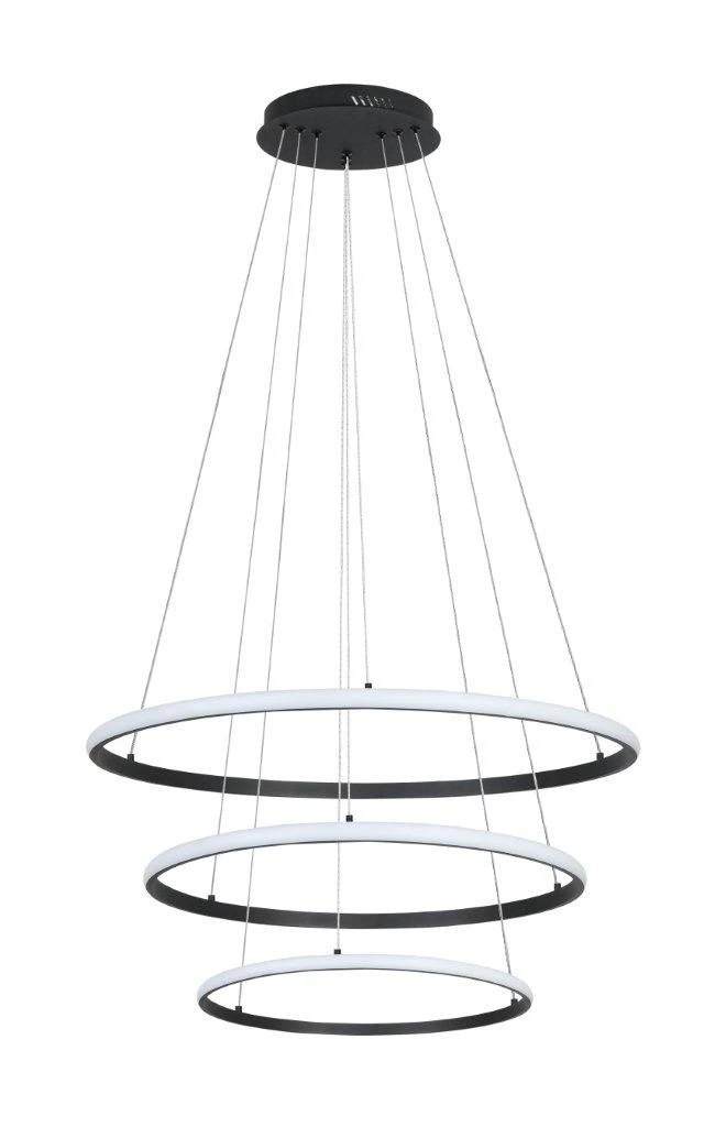PENDANT - DECORATIVE - LAMP - 90W LED - BLACK